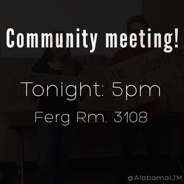Tonight at our community meeting we'll be watching "The Freedom Film" don't miss out!