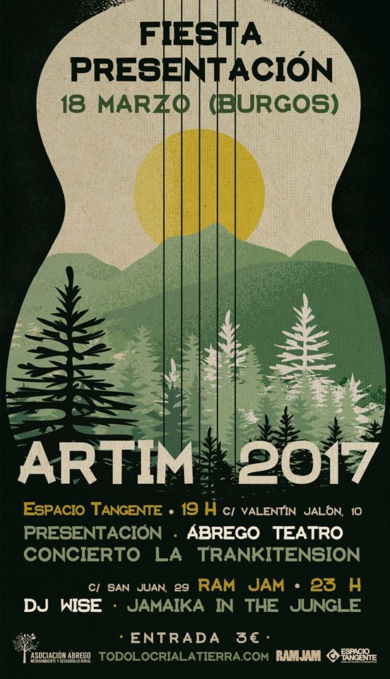 S. 18 Marzo Presentación de <a href="/ARTIM_abrego/">A.Ábrego</a>  2017.
-19:00 Espacio Tangente 
-23:00 Ram Jam