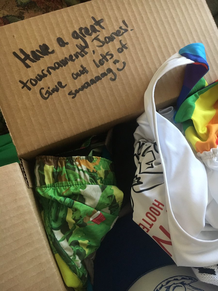 wildwestjanes's tweet photo. Thanks for the swaaag @FiveUltimateLLC we hope Virginia is ready for some fun! #funbassadors https://t.co/1MO8M9XJ2o