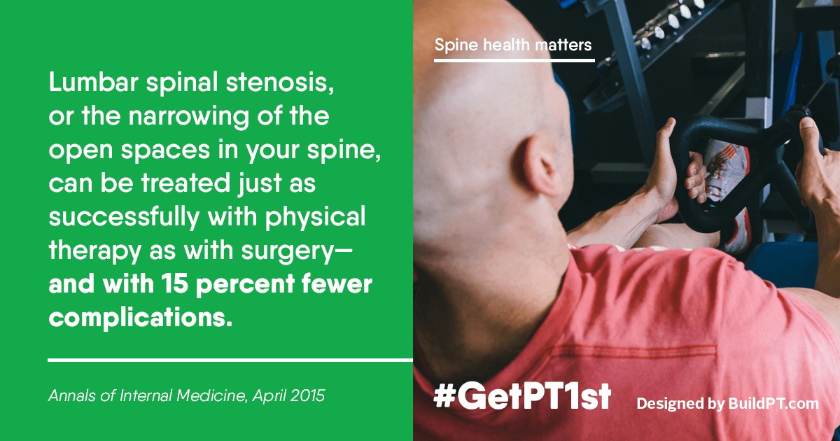 BodyOwnersPT's tweet photo. #lumbarstenosis #bodyowners #ptinparadise https://t.co/qr0VAhPVXa