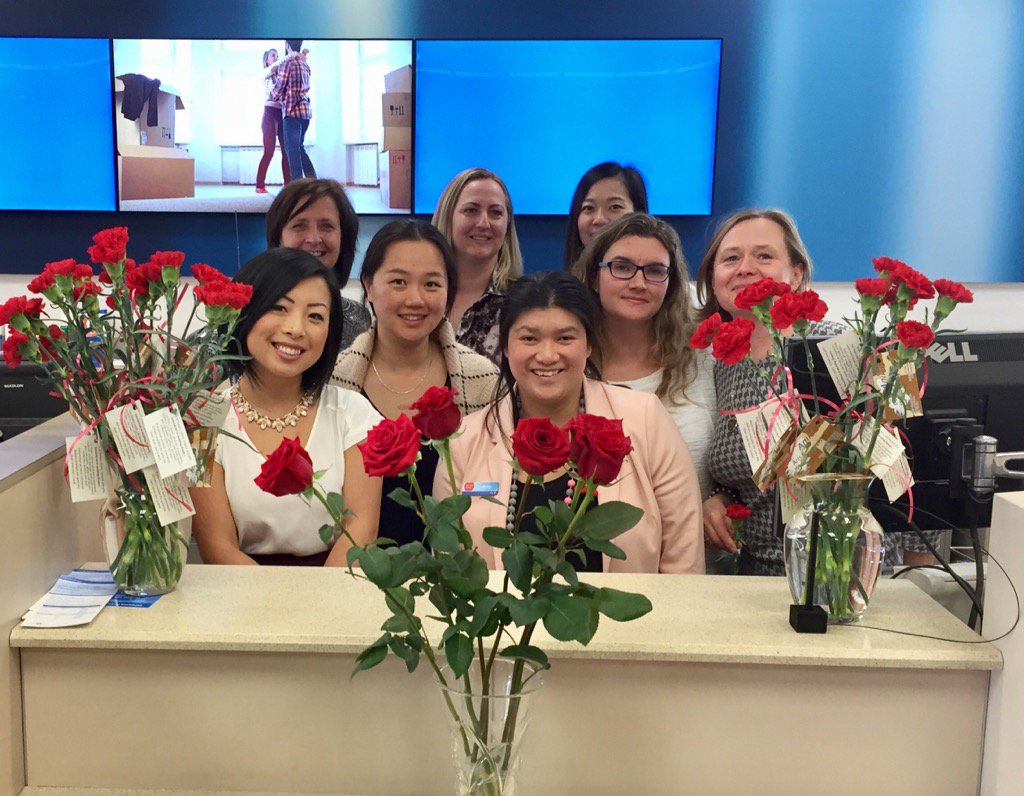 Celebrating #InternationalWomensDay with the wonderful ladies @ Barrhaven Branch. #beingeod #beingbmo <a href="/campagna_rick/">rick campagna</a>