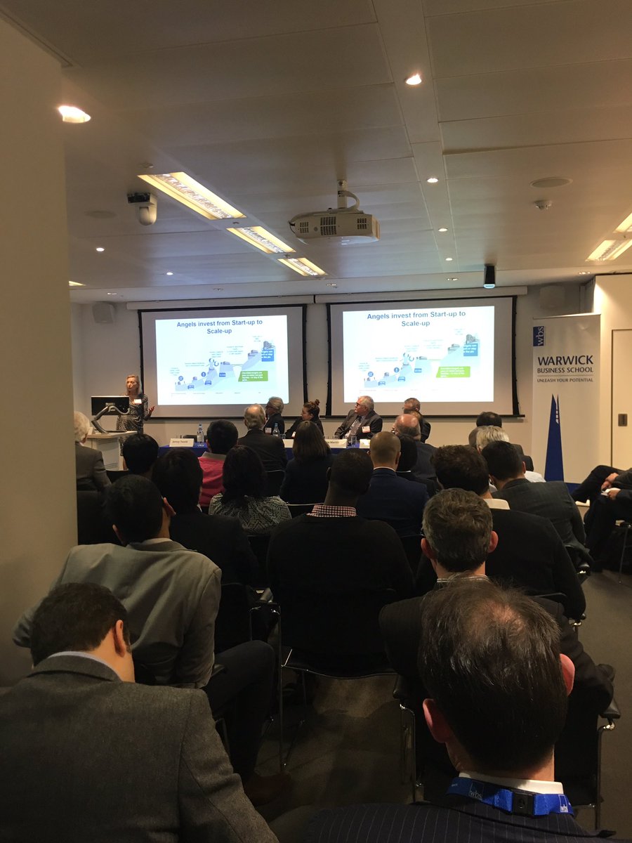 Katebronserud's tweet photo. Jenny Tooth OBE highlights need for more female #AngelInvestors #UKBusinessAngels @WarwickBSchool #wbs50 @warwickuni #EnterpriseConference https://t.co/tKxSU52rCe