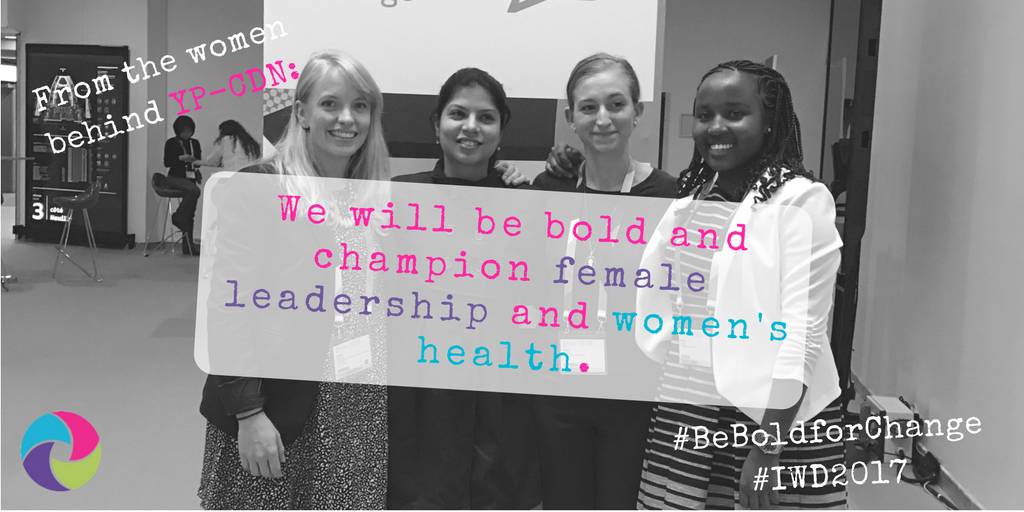 ncdaction's tweet photo. Happy #InternationalWomensDay from the women of YP-CDN! #MultiplyChange https://t.co/1q09kI5DEX