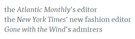 ChicagoManual's tweet photo. Tip: When an italicized term appears in roman text, the possessive s should be set in roman. #CMOS 7.28 https://t.co/uqVtASm2SG