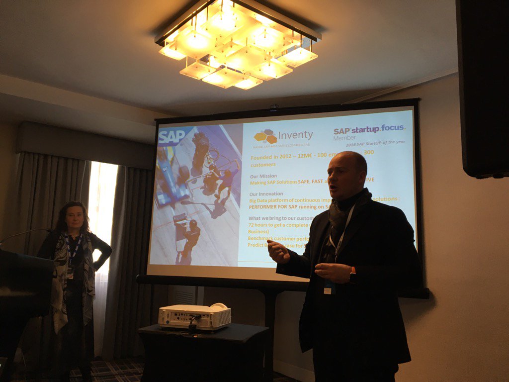vgarnier's tweet photo. #AtosDigital @InventyConsult @DavidHoussemand in breakout session dedicated to S/4 HANA with the best analysts https://t.co/DNpsvrZdWh