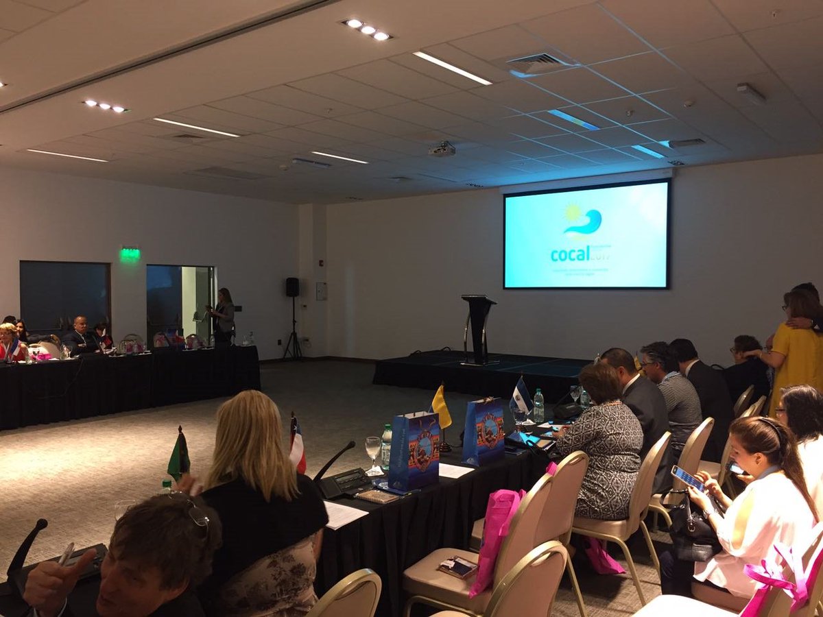 CHILE_TOURISM's tweet photo. Chile está presente en #Cocal2017, donde se reúnen los actores del segmento de turismo de reuniones, como bureaus y organizadores de eventos https://t.co/r0i93eXz4f