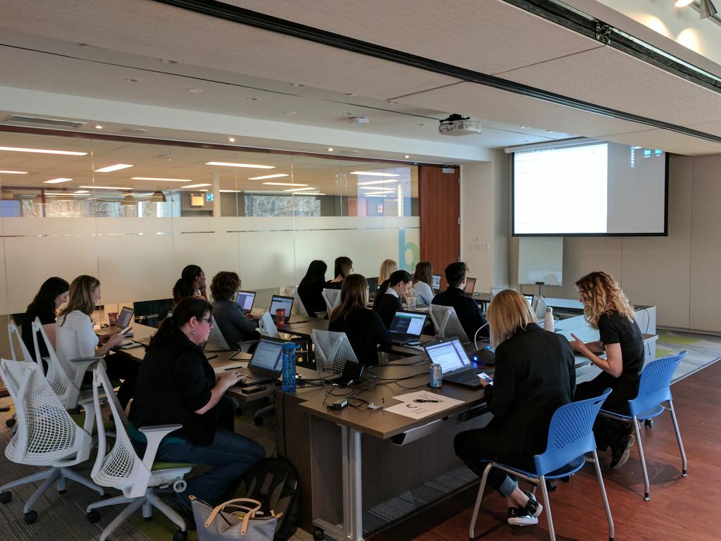 mzjaffery's tweet photo. Brilliant way to start a day! #LadiesLearningCode #CeridianCodes https://t.co/grMZtZRTrY