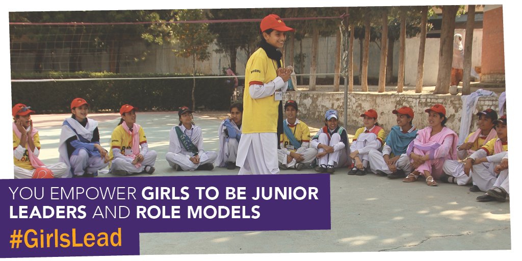 RightToPlayCAN's tweet photo. Since 2015, over 5000 girls have learned to lead &amp; become roles models in their communities. #GirlsLead #InternationalWomensDay https://t.co/FtWM4zeJQT