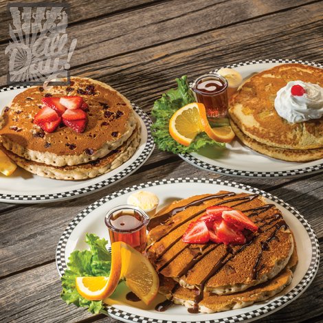The only thing on our minds today? PANCAKES, PANCAKES, PANCAKES! #NationalPancakeDay