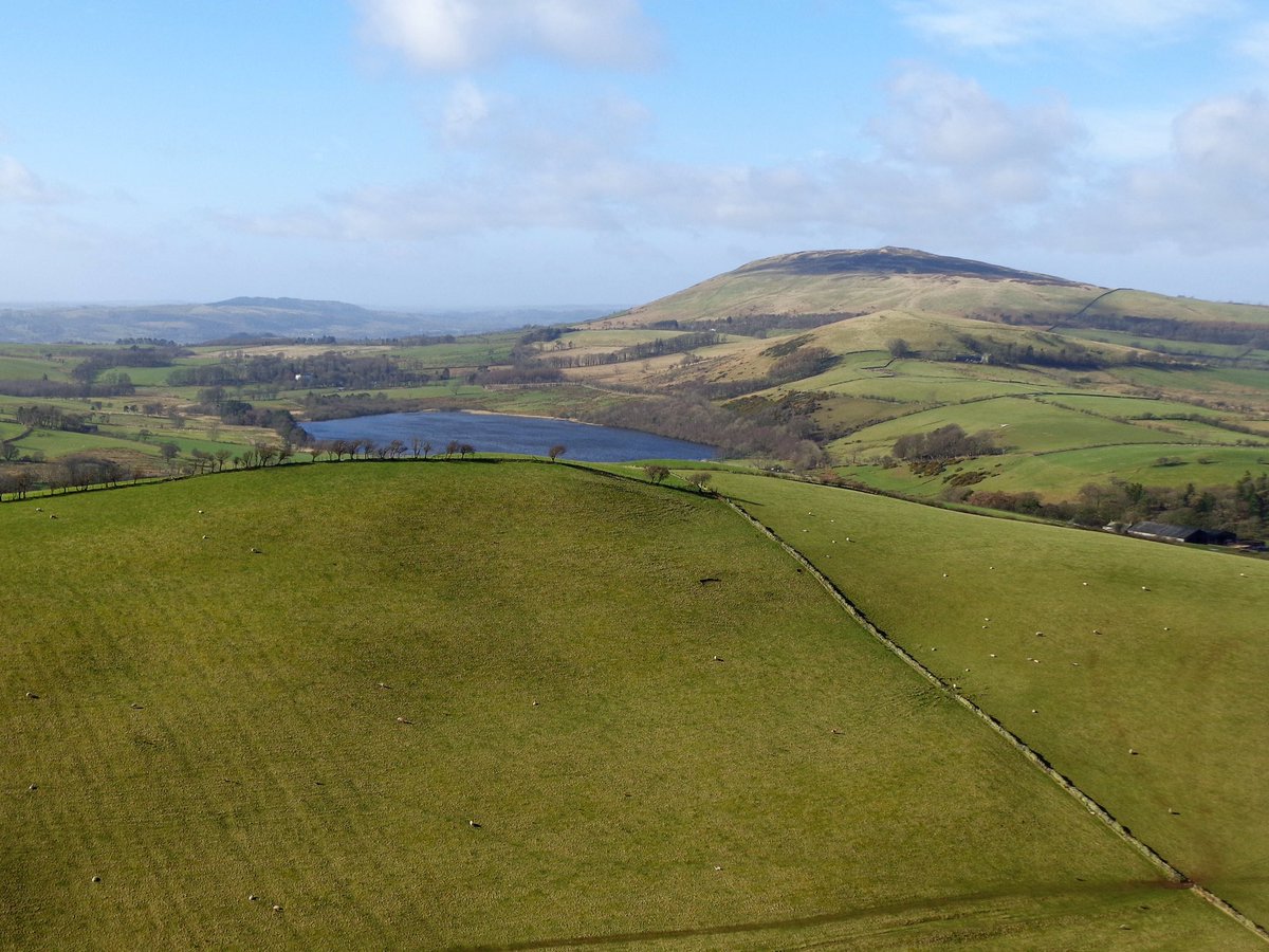 StanLeigh18's tweet photo. @glocky9 @golakes @NotJustLakes #Overwater &amp; Chapelhouse Reservoir from Longlands Fell - both  provided water to Wigtown &amp; North Cumbria https://t.co/9peOpO3eN8