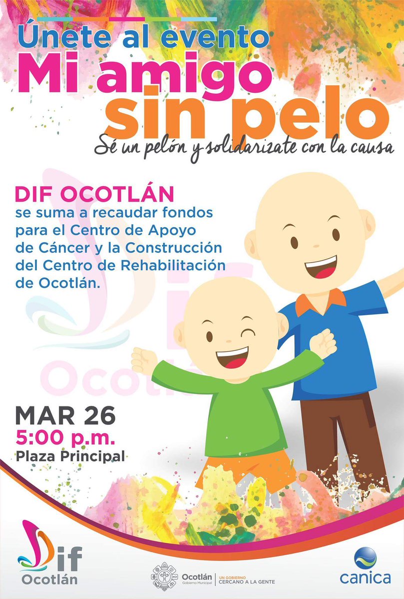 Se parte de #MiAmigoSinpelo Ocotlan 
¡Ven, Rápate y sé un Pelón por Donación!