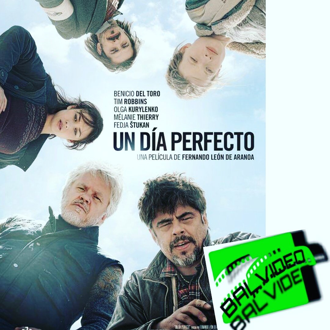 Balvideoca's tweet photo. Ya está disponible #UnDiaPerfecto🎬en #DVD
Género: Drama
Reparto: #BenicioDelToro & #TimRobbins
#Maracay #Balvideo🎬 https://t.co/CrS5l6HQJR