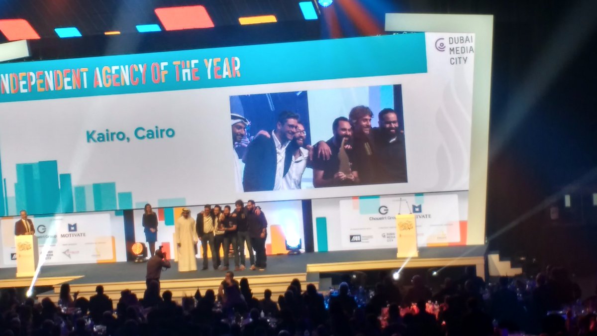 DubaiLynx's tweet photo. Independent Agency of the Year goes to Kairo, Cairo
2nd place République, Beirut
3rd Beattie + Dane, Kuwait City #DubaiLynx 👏 https://t.co/nbTadPJPww