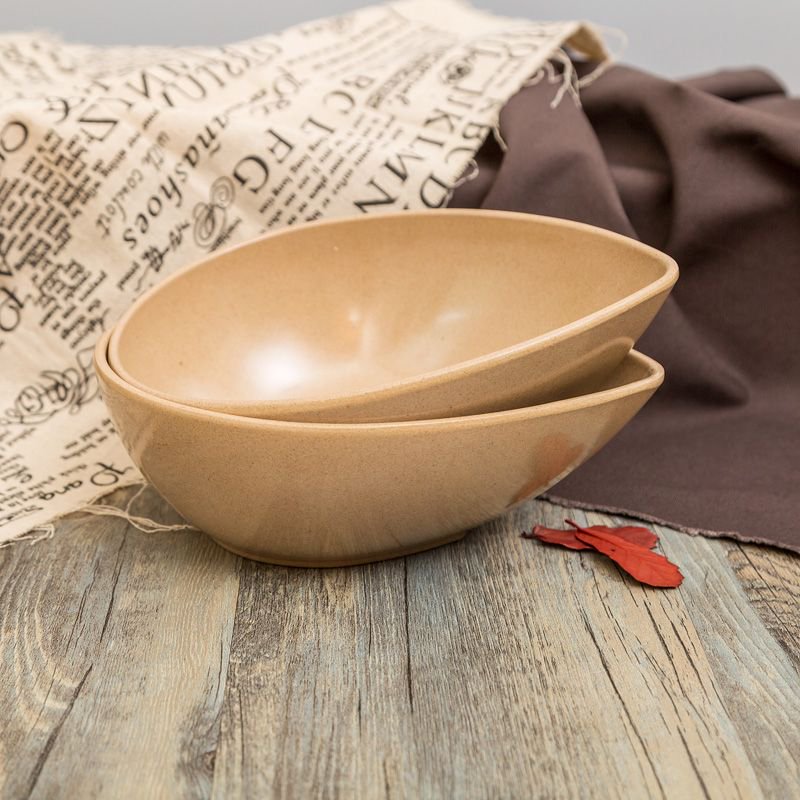 RiceHuskWare's tweet photo. The less color, the more #safe. salad #bowl with feature of ecofriendly, biodegradable, nontoxic, organic,etc; Leave message freely/ https://t.co/6SZFhVrFEy