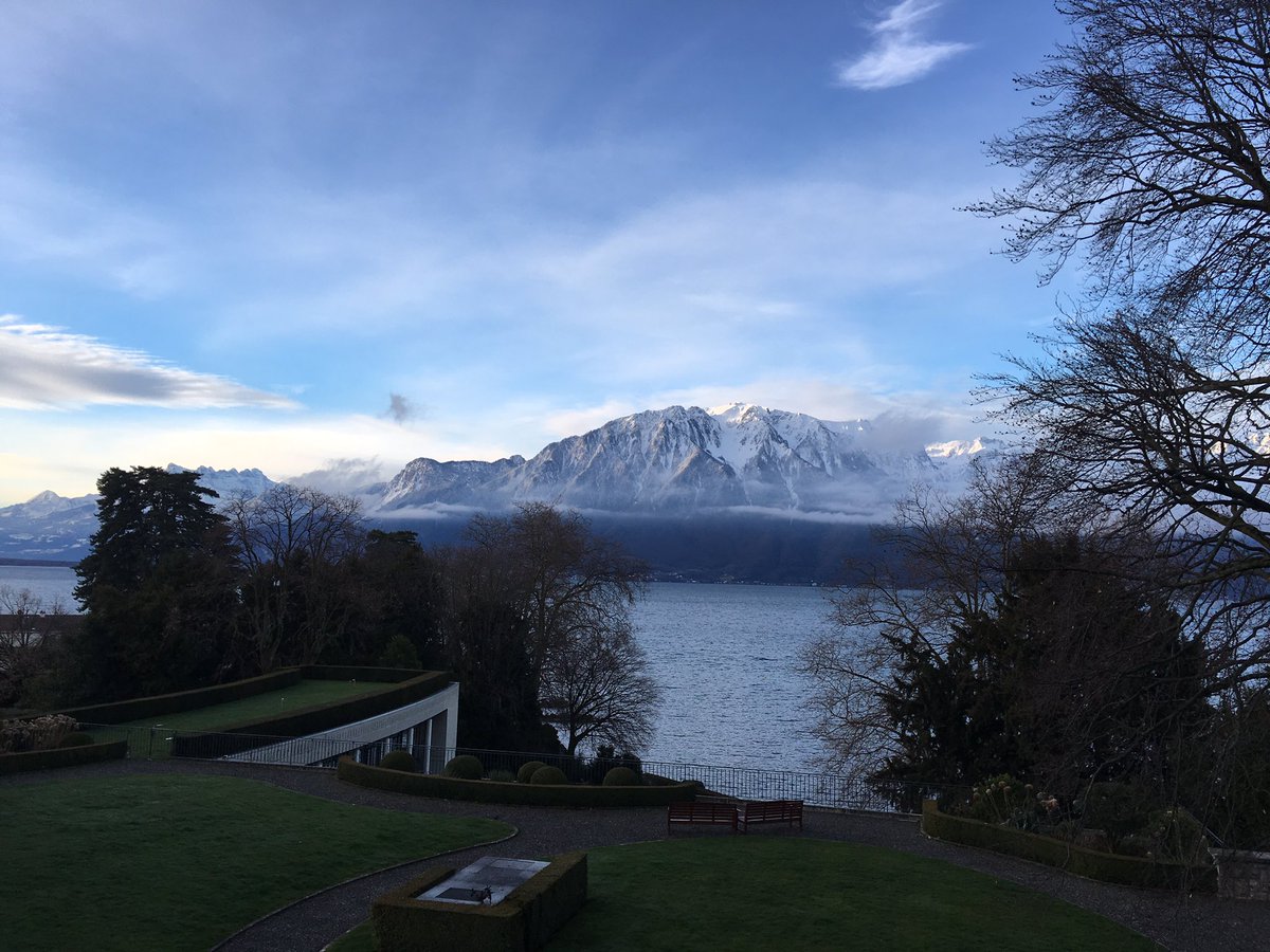 Fernbeasly's tweet photo. New view today...glorious, isn't it? #thepottertwits https://t.co/xTDFz8iwed