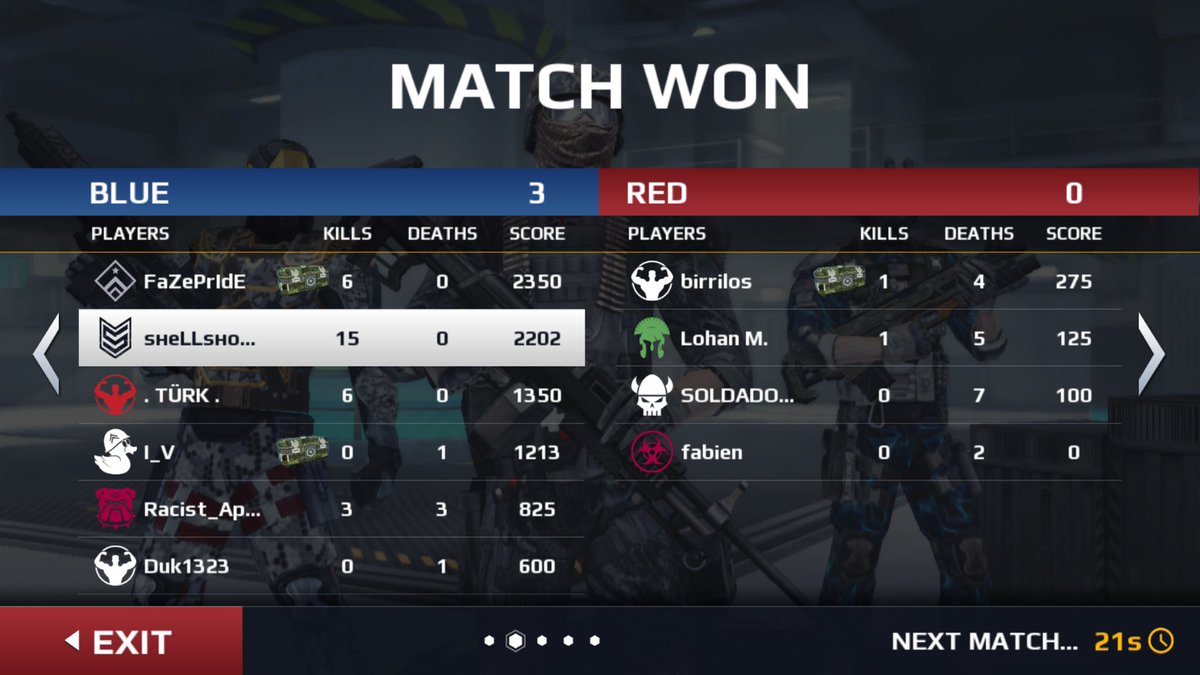 shellshockk89's tweet photo. Sorry not sorry. #mc5 #moderncombat #gameloft #ios #gaming #mobile #mobilegaming #iphone #shooter #fps #pro #sponsored #gamer https://t.co/bCUYHgCBYi