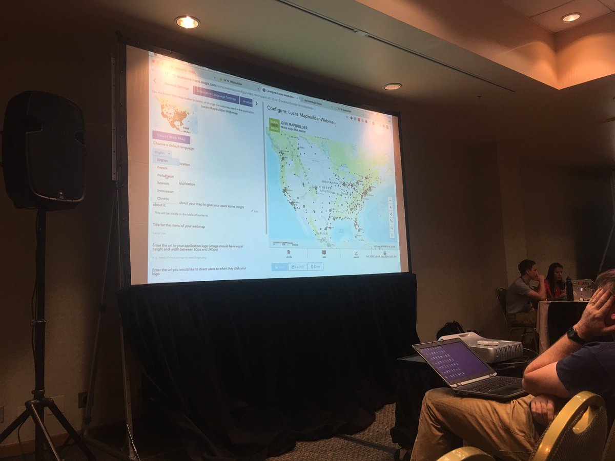 EsriDevEvents's tweet image. Always love to see our users making the most of #ArcGISonline! #maplayers #basemaps #templates #devsummit Mesquite C