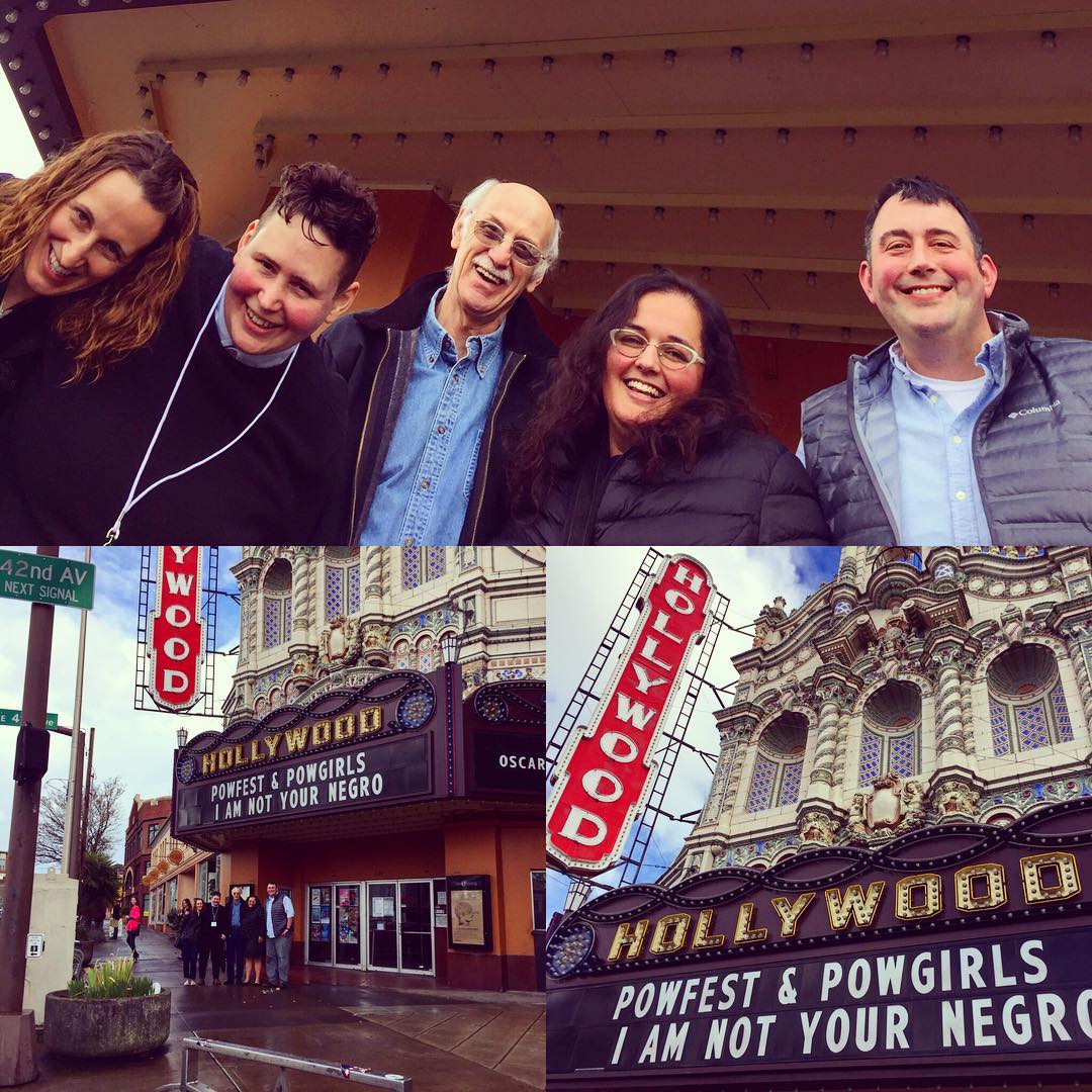 I had a fantastic time down in PDX visiting my family and screening my film #BarbarianPressFilm at the <a href="/POWFest/">POWFest</a>!  #barbarianpress #bookarts
