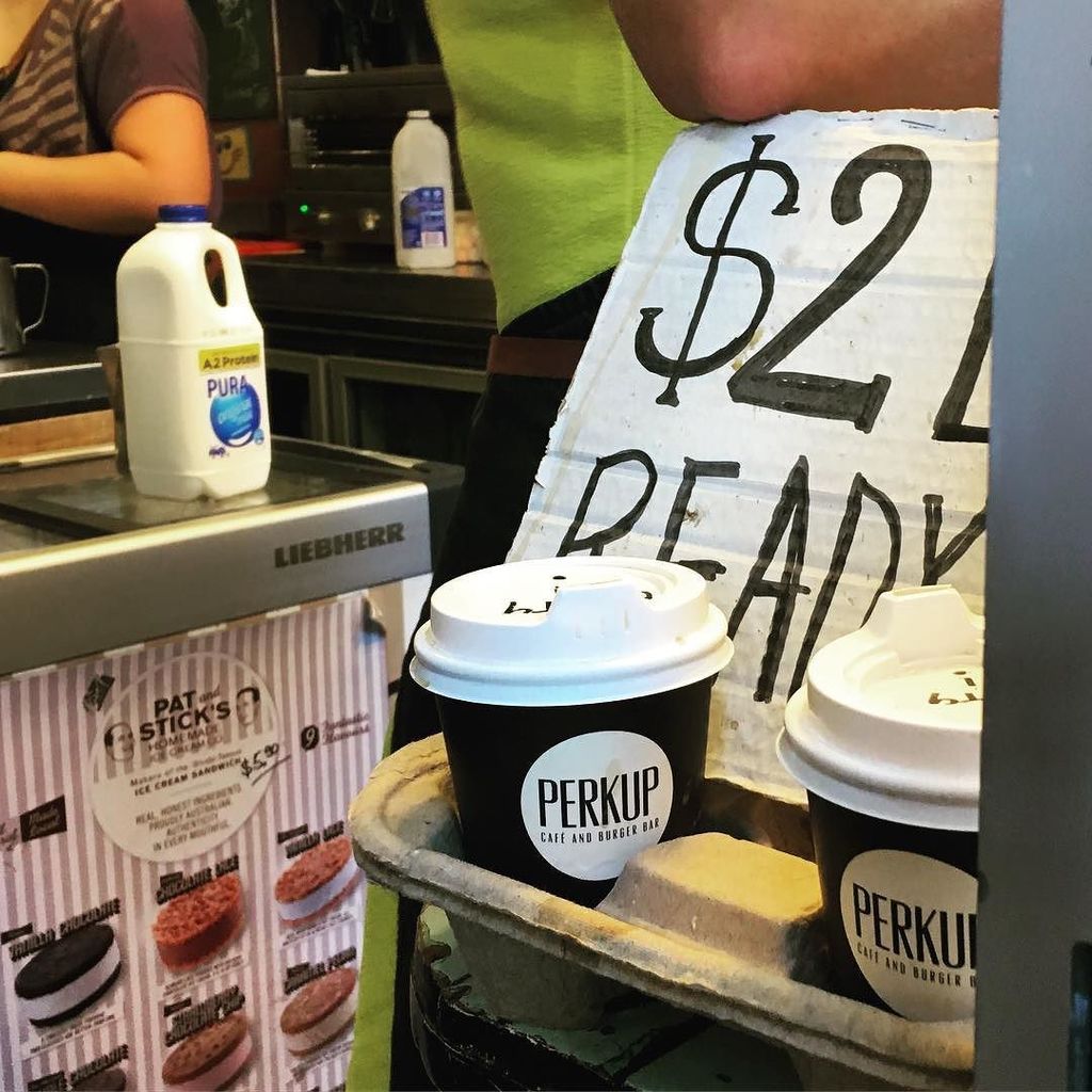 marybolling's tweet photo. My work day starts so cheap! ๐ค #twodollarcoffee #perkup #suchvalue #cqunimel #melbournecofโฆ https://t.co/wsOr3QJkju https://t.co/JmsHKvxg0h