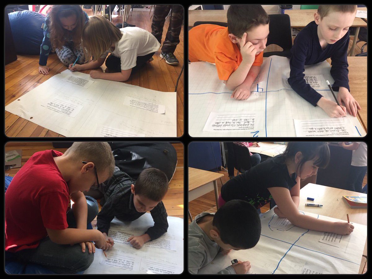 Our 3's are working to bump up their EQAO answers from our mid year... nothing a little success criteria and critical thinking can't solve!