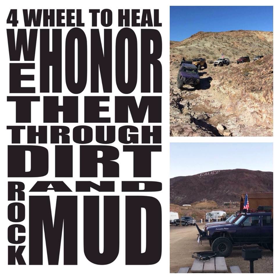 4WheelToHeal's tweet photo. Are you a #wounded or #disabled #veteran? #4w2h wants to take you out for some #offroadtherapy next event is #JeepBeach in #Daytona #Florida https://t.co/stFg1LQ1ne