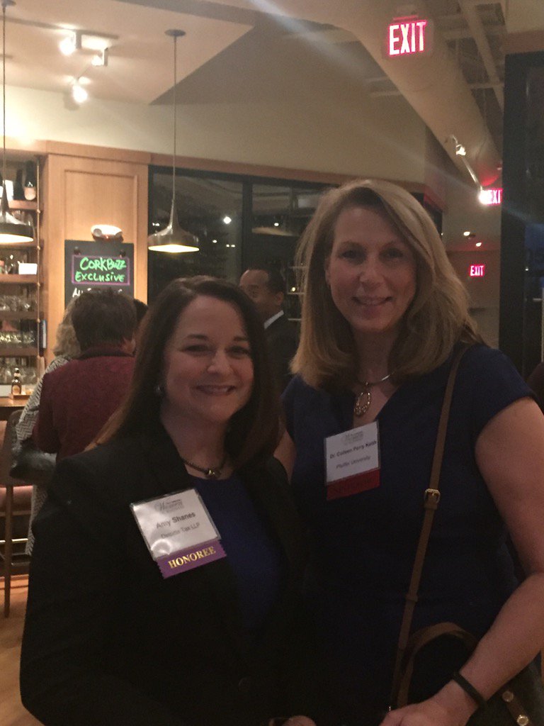 TyespyPhd's tweet photo. PresidentKeith@Pfeiffer1885 with Amy Shanes -HonoreeCBJWomeninBusiness2017@CBJEvents https://t.co/r5rPwN92Wp