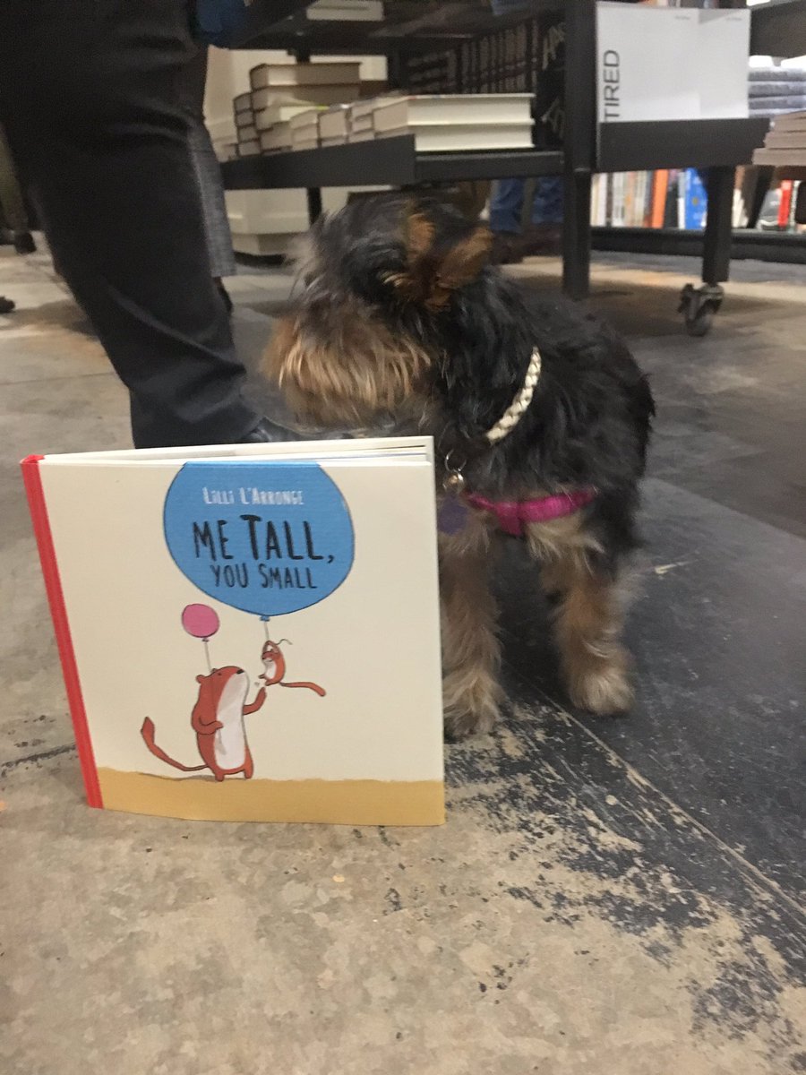 owlkids's tweet photo. Found the cutest guest reading one of our books 😉 #SpringForOKB https://t.co/wl6K2pskyb