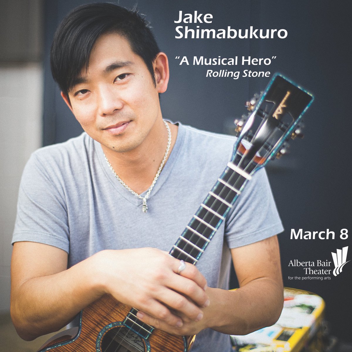 Last call! 7:30 tonight: <a href="/JakeShimabukuro/">Jake Shimabukuro</a> welcome back to Billings!