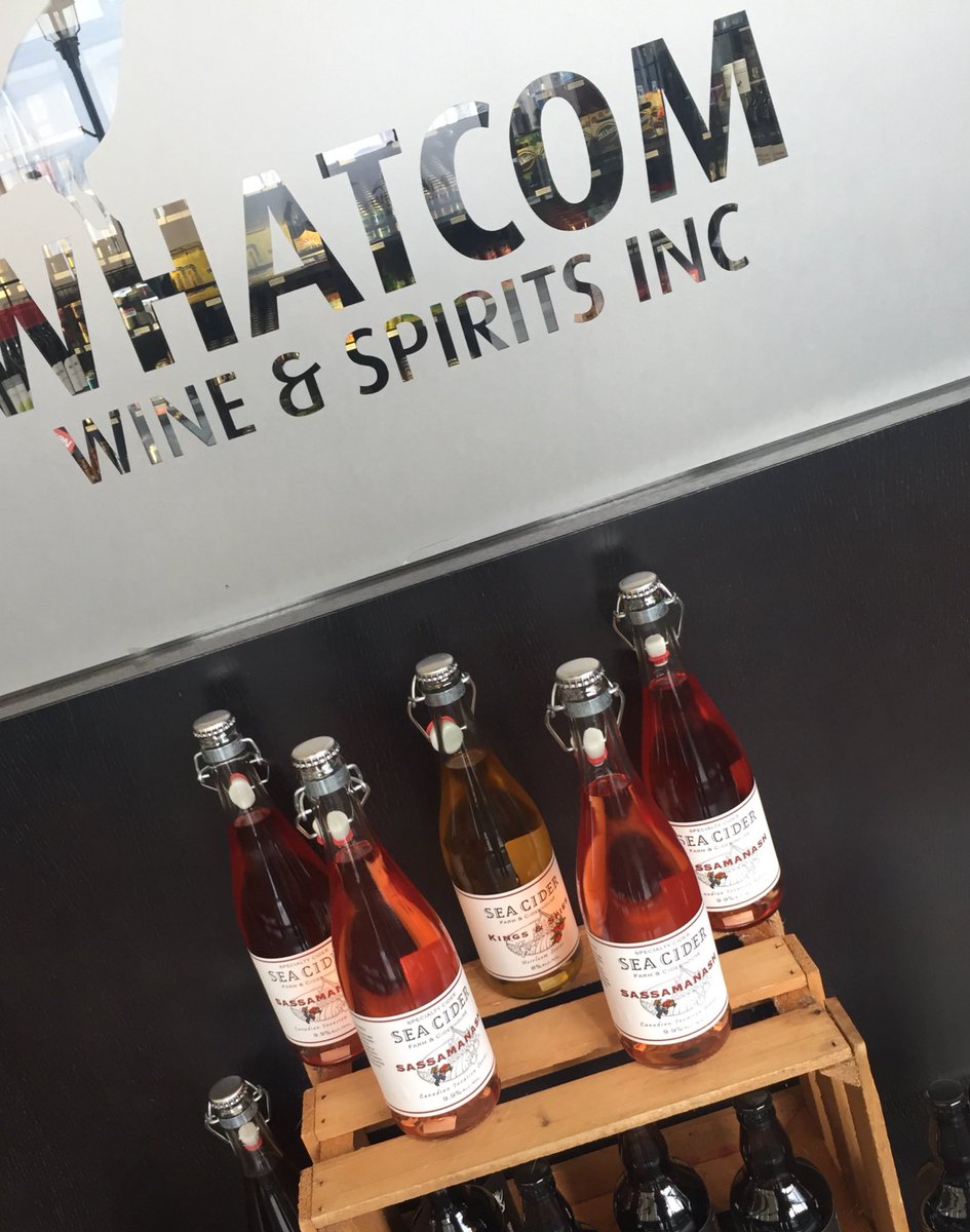 incidersales's tweet photo. Big shout out to Shandi @whatcomwine putting together a Sea Cider display! Love love love this! Thanks Shandi 😍 #supportlocalcider https://t.co/EROs9xtw7H