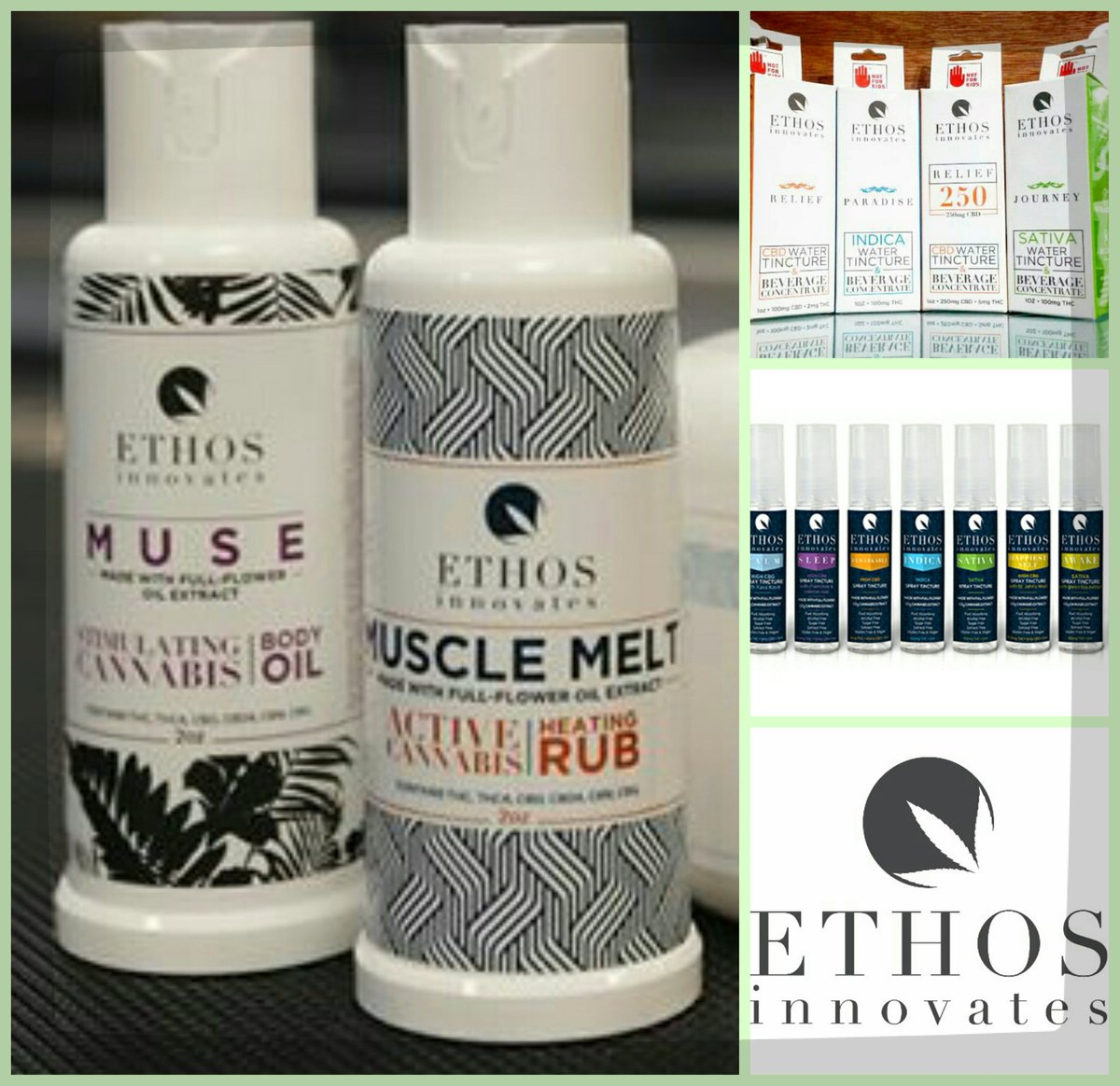 better_buds's tweet photo. @Ethos_Extracts provide us with topicals, sprays and tinctures of the purest quality produced with whole flower extracts free from chemicals https://t.co/mosX022Oya