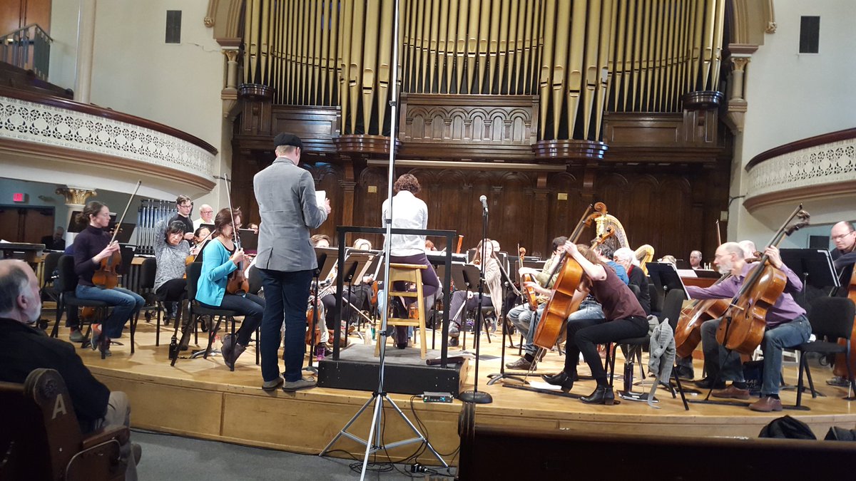 Having a fantastic time at the <a href="/VicSymphony/">Victoria Symphony</a> Hugh Davidson Composer Readings today. #yyj #NewMusic #CanadianComposers