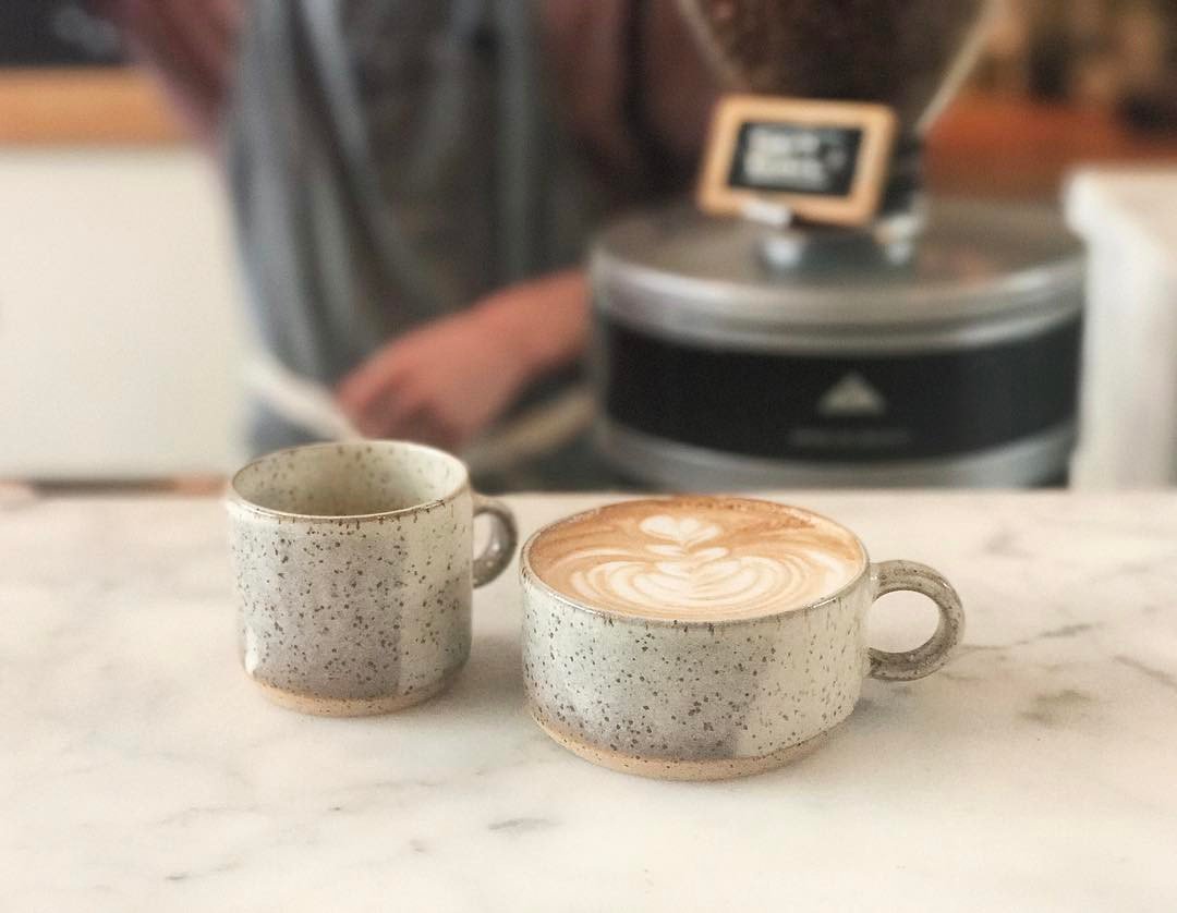 Come get your daily boost out of our new stunning hand thrown mugs by #kativonlehman! 🎈 instagram.com/p/BRWh3lqAPAx
