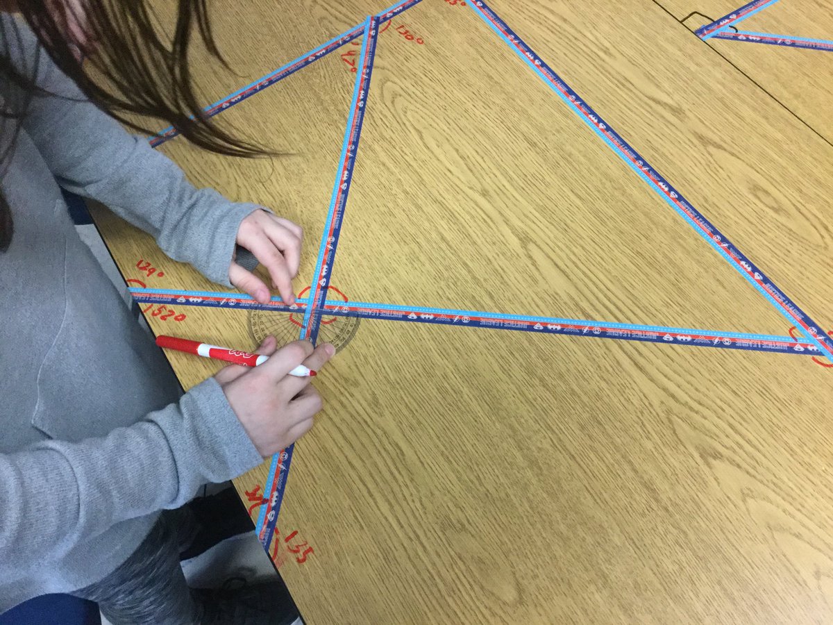 MrsReidsGr6's tweet photo. Breaking the rules to measure angles today! #bestyearever #mathrocks https://t.co/Y9J51c7mtd