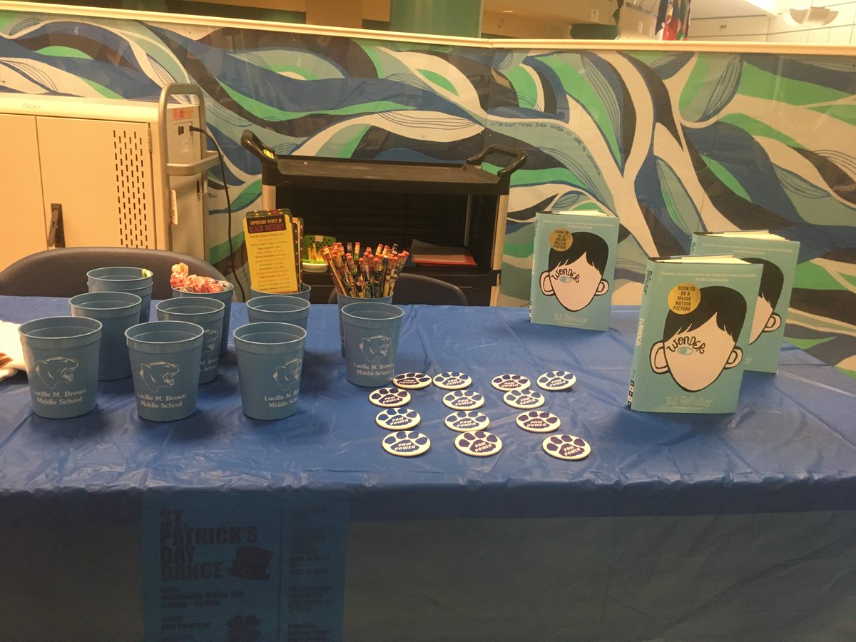 LMBMSLibrary's tweet image. #ChooseKind #Wonder Thank you @cjwmedical for the #WonderWednesday #IceCreamSundaes @lmbmsrva @RPS_Schools