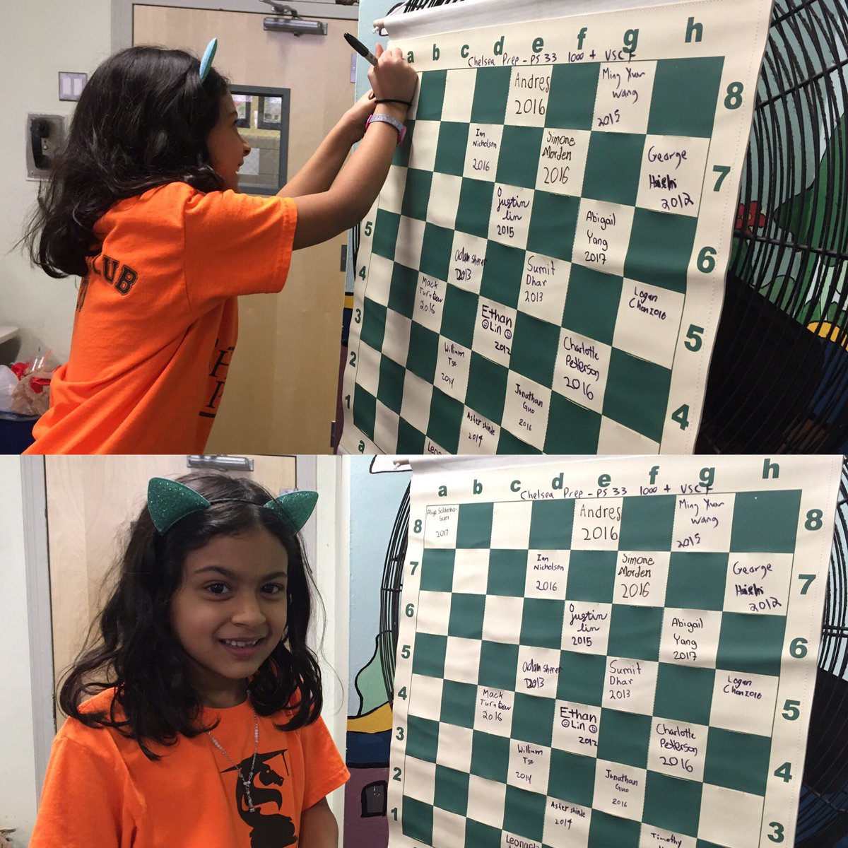 icnnyc's tweet photo. Our Newest Member of the Chelsea Prep 1000 + USCF Hall of Fame! #chelseaprep #preppedtowin @SusanPolgar @ChessNetwork @chesscom @USChess https://t.co/6HPAVNQYsc