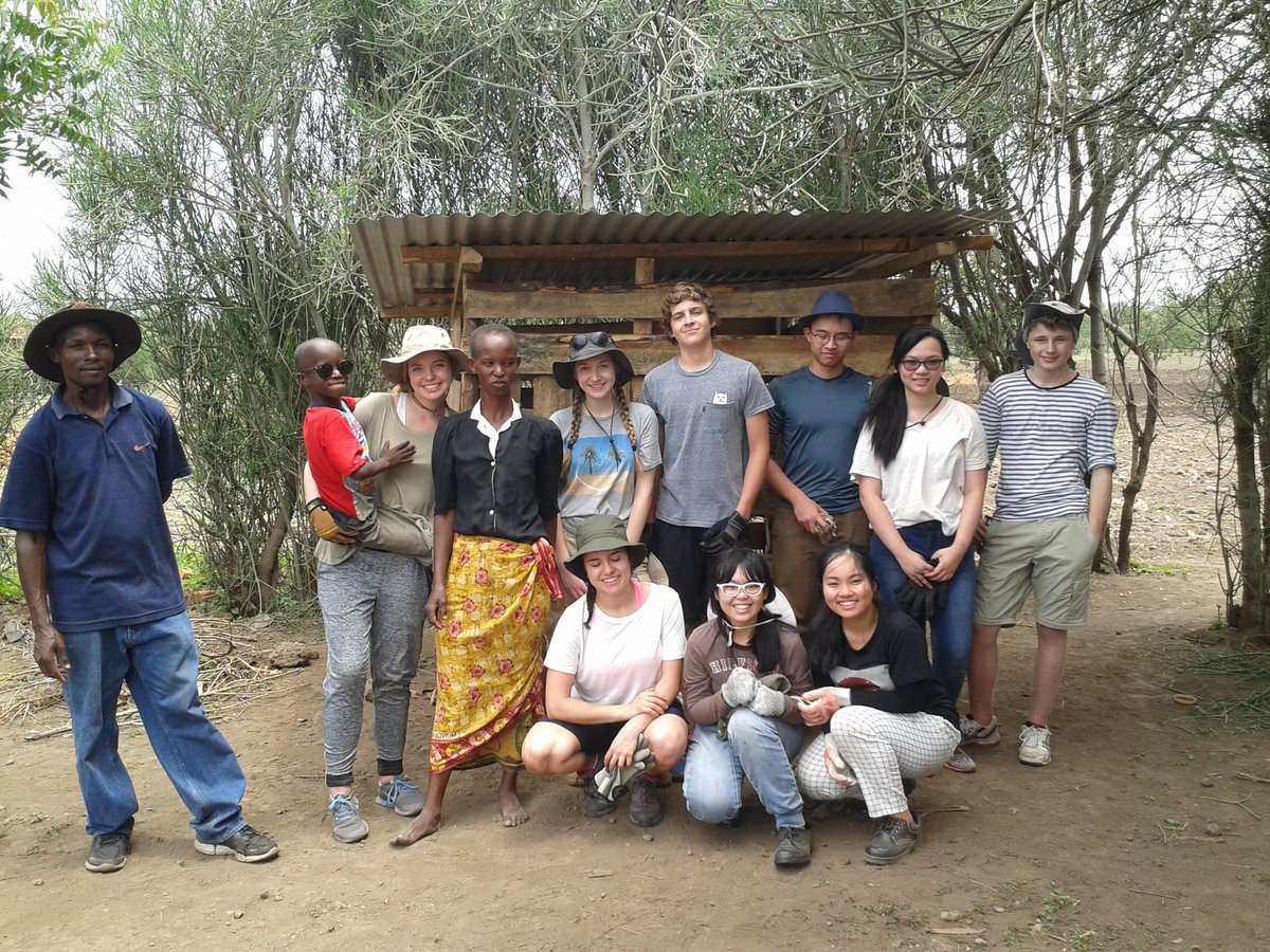 Day 2- Three goat sheds, solar lighting &amp; smokeless stoves completed.