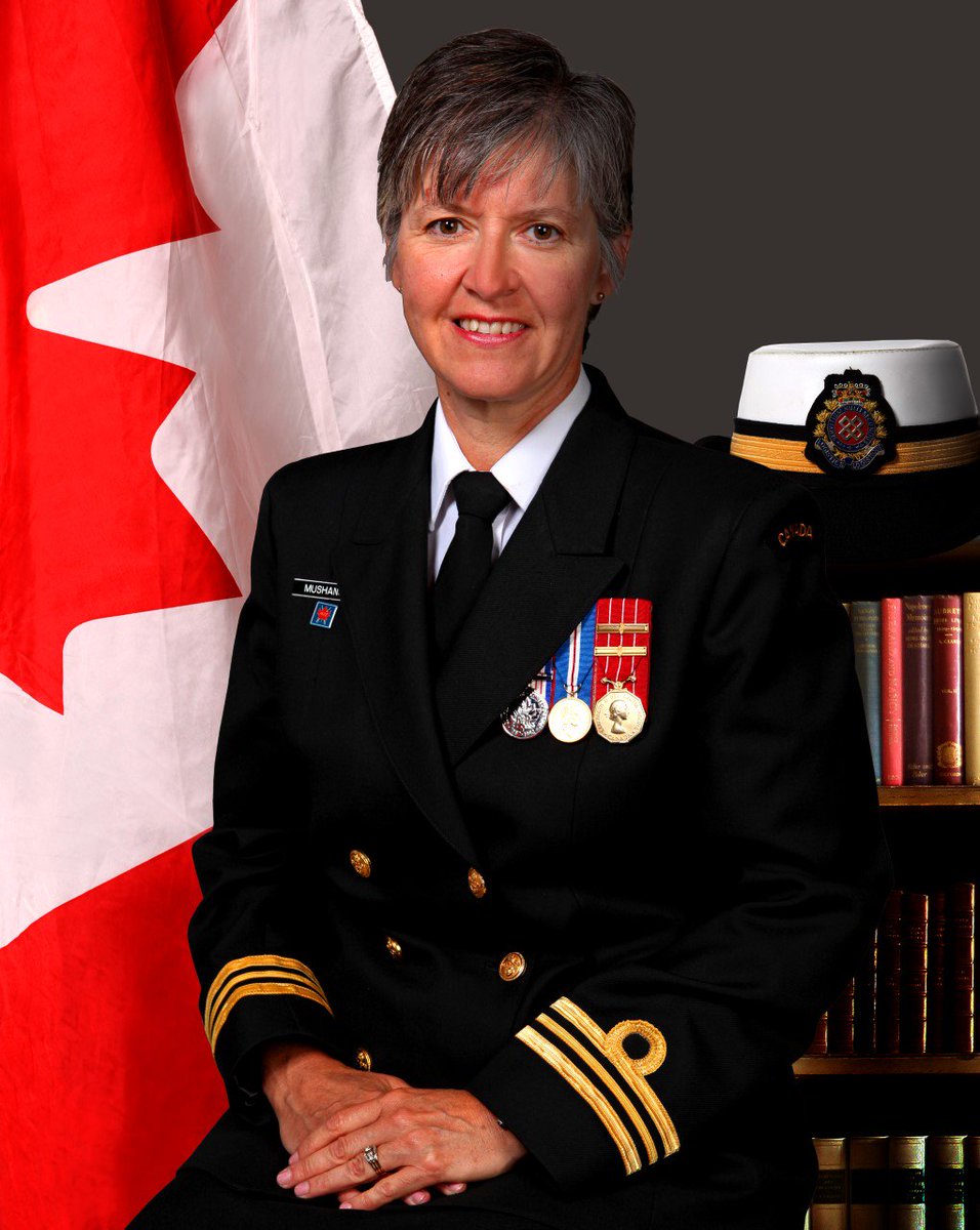 HMCS_NCMS_Queen's tweet photo. Today, we honour and celebrate LCdr Linda Mushanski, first female Commanding Officer of #HMCSQueen!
#EqualityMatters #IWD2017 https://t.co/U3hT1tOzMG