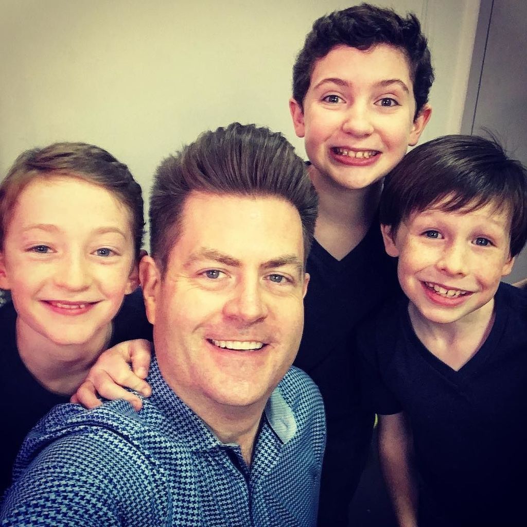 PaulWontorek's tweet photo. I met the Charlies! Can't wait to see #RyanFoust, #RyanSell and #JakeRyanFlynn in @charlieonbway @jake_ryan_flynn @β¦ https://t.co/xQblgqFXPi
