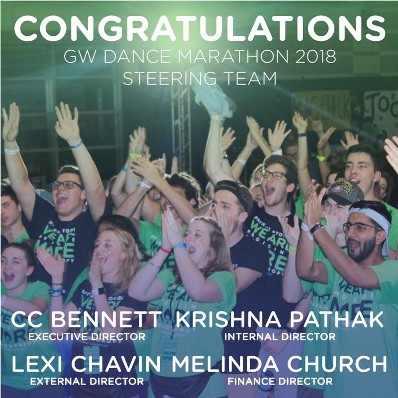 Congratulations to our 2018 Steering Directors: Caroline Bennett, Lexi Chavin, Krishna Pathak, and Melinda Church! 💙💚
