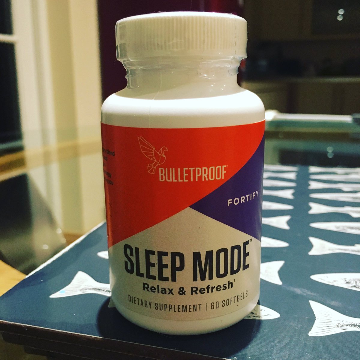 Trying out BP's new #sleepmode this evening #bulletproofcoach #bulletproofuk
