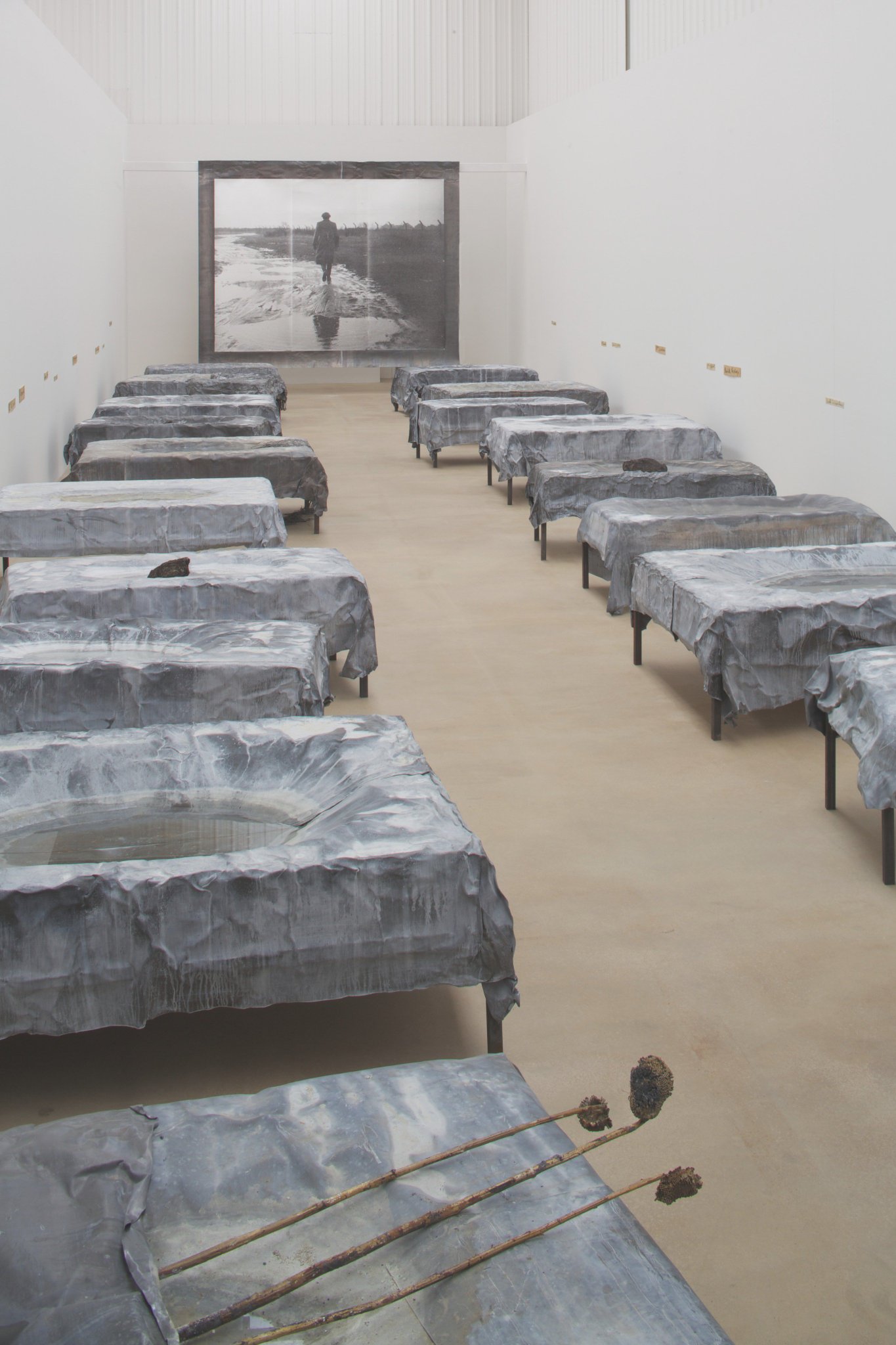 Happy Birthday Anselm Kiefer! 
Pictured: Kiefer\s \"The Women of the Revolution (Les Femmes de la Révolution)\" 