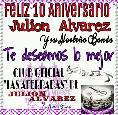 LizbethUresAlvz's tweet photo. @julionalvarez muchas felicidades t deseo lo mejor y q vengan mas años de exito con todo tu equipo #JASNB https://t.co/sCd4g8uMHd