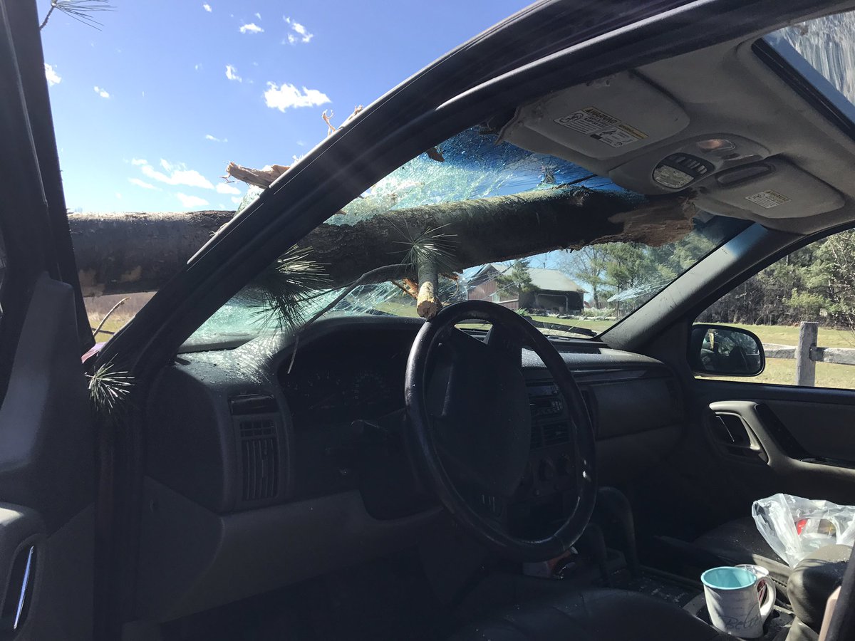 FTFD22's tweet image. Lucky driver today. Fortunately the driver and small child were not injured.