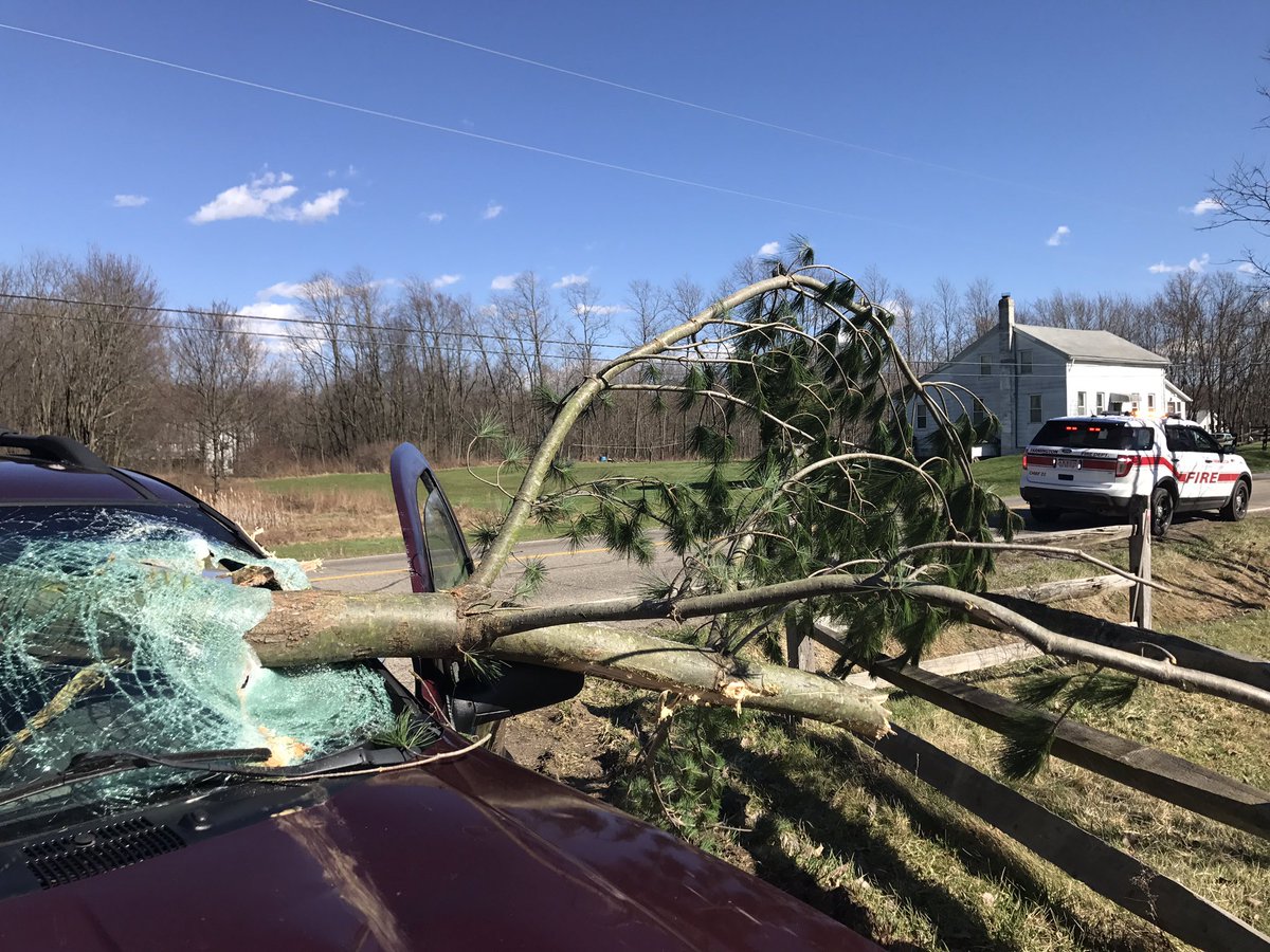 FTFD22's tweet image. Lucky driver today. Fortunately the driver and small child were not injured.