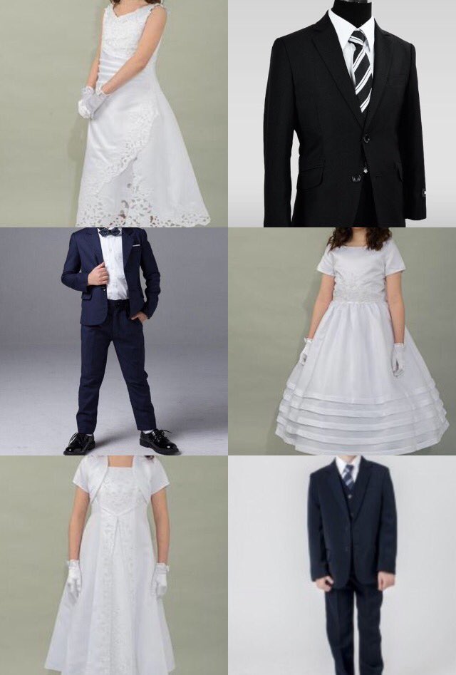 thebridallodge's tweet photo. Our sample sale on communion wear continues online and in store dresses from €60 suits from €80 @WicklowHour #WicklowHour #thebridallodge https://t.co/LqRPVV7V8e