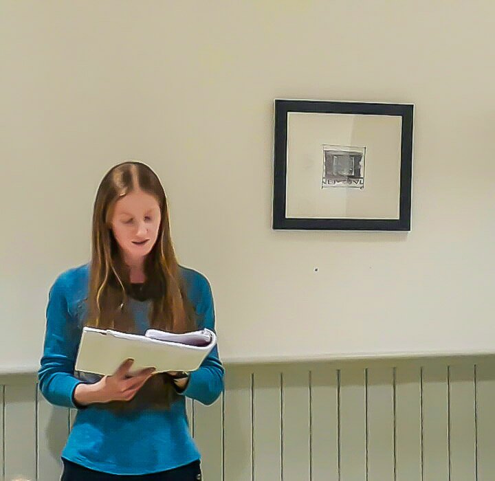 LizaRae_'s tweet photo. Listening to @ClaireLSavage reading from her upcoming novel Magical Masquerade- a must read by the sound of it👐 #WomenAloudNI2017 https://t.co/a8Rib83z1x