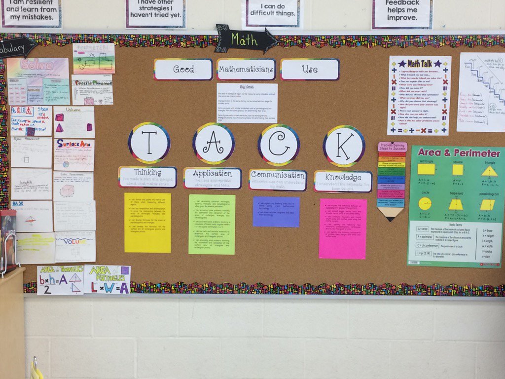 Mrs_Tout's tweet photo. Good mathematicians use TACK! https://t.co/aFzxIPeT7M