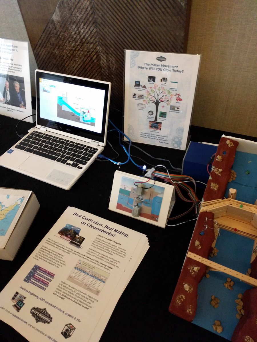 ericgeoviz's tweet image. #hyperduino brings #makerspace to life! Wow @hyperduino