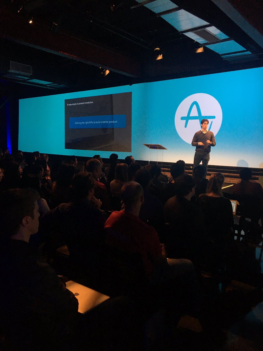 Learning about #productanalytics from <a href="/justinjbauer/">Justin Bauer</a> and @amplitudemobile !
