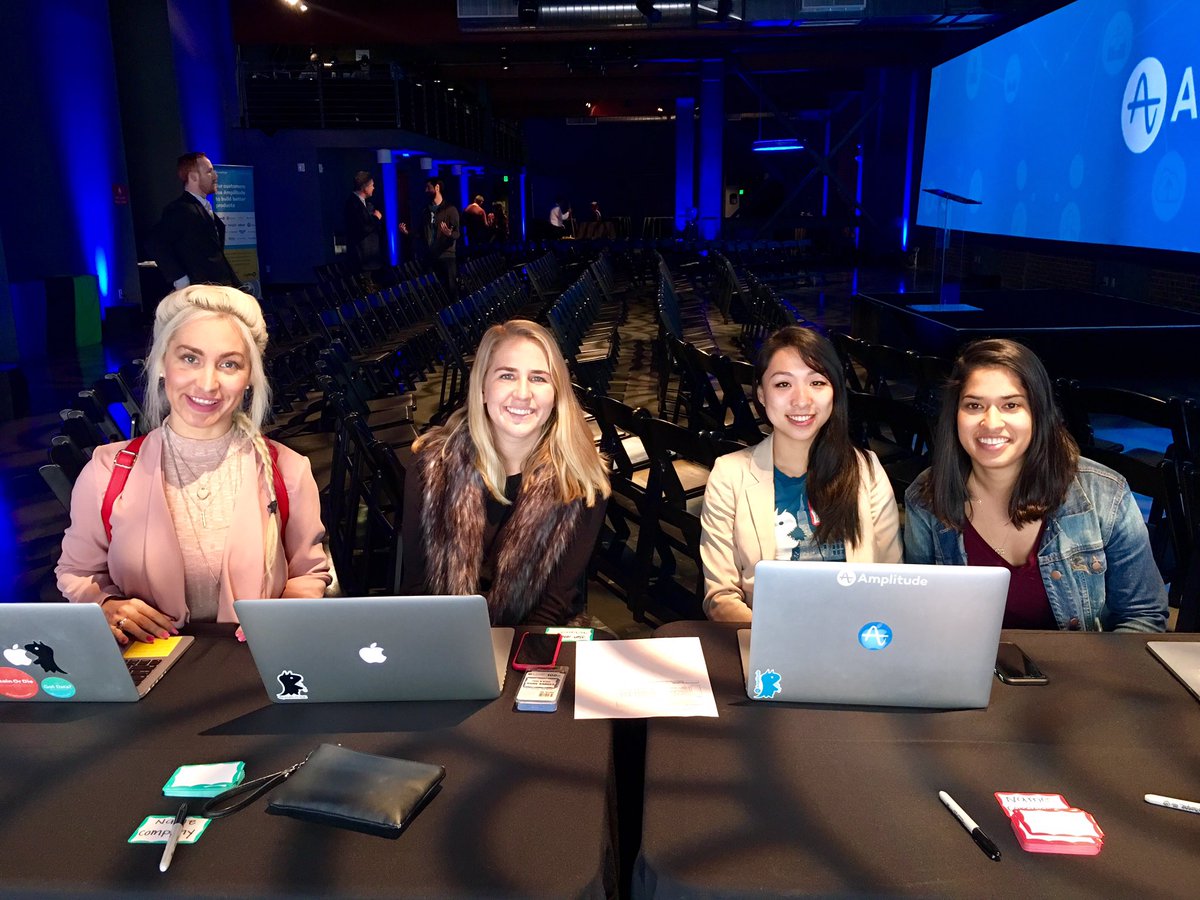 annaweisheimer's tweet photo. Just kicked off the @amplitudemobile #ProductAnalyticsSummit in SF!! ๐๐ผ๐ฒ https://t.co/qCrV6iNQ4W
